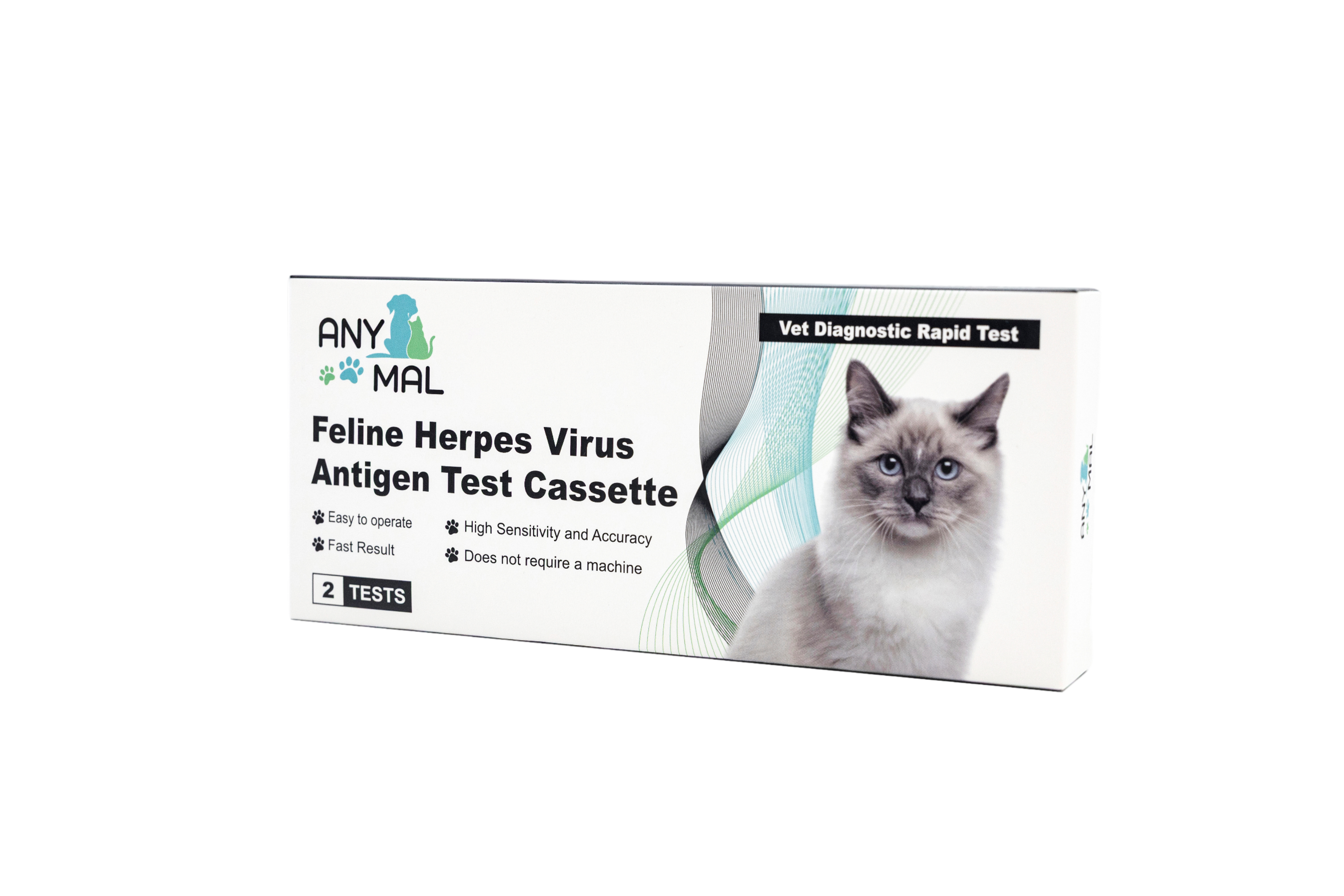 Feline Herpes Virus Antigen Test Cassette