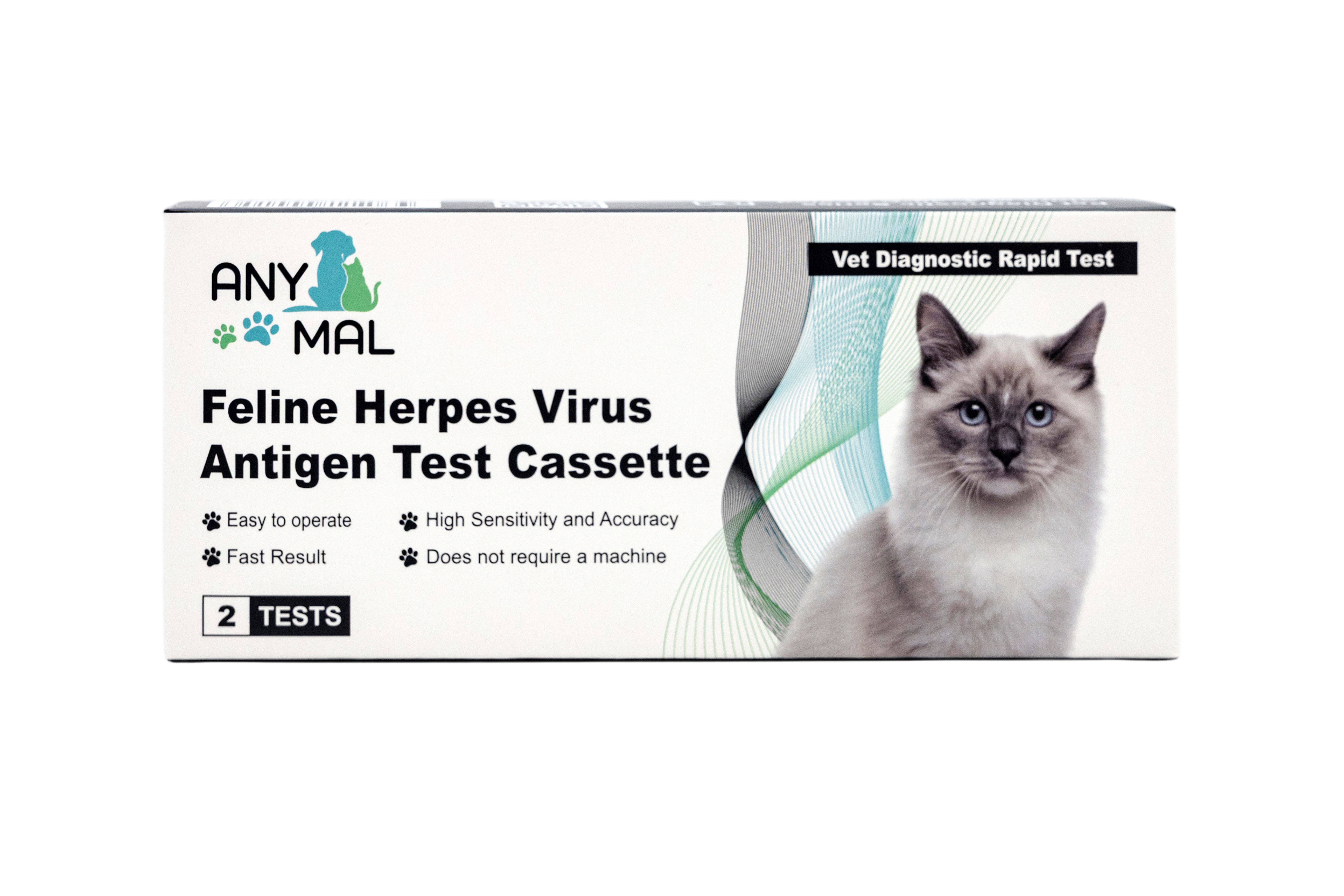 Feline Herpes Virus Antigen Test Cassette