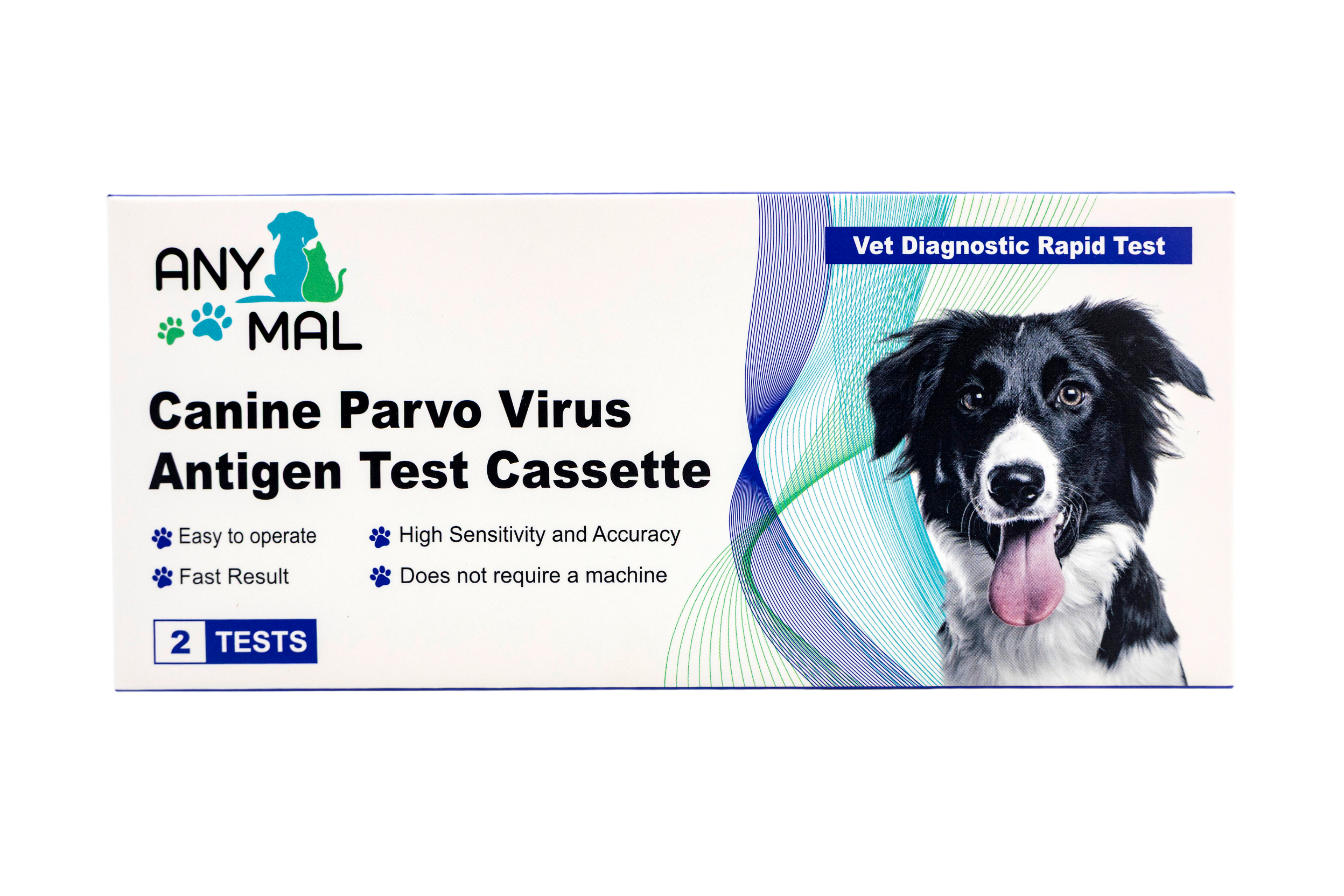 Canine Parvo Virus Antigen Test Cassette